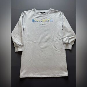 Balmain Paris Dress Shirt youth Light-blue size 10A L27 x W17